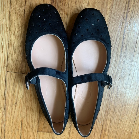 J.Crew Crystal-embellished Mary-Jane flats
Size 6.5 euc - Picture 3 of 6